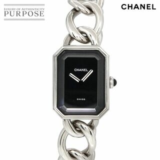 シャネル(CHANEL)のシャネル CHANEL プルミエール Lサイズ H0452 ヴィンテージ レディース 腕時計 ブラック クォーツ ウォッチ Premiere VLP 90227878(腕時計)