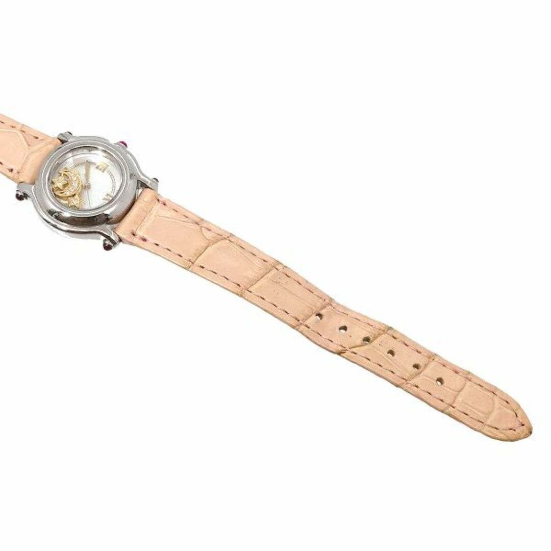 Chopard(ショパール)のショパール Chopard ハッピースポーツ レディース 腕時計 27 8245 21 ダイヤ スター ムーン シェル クォーツ Happy Sports VLP 90230871 レディースのファッション小物(腕時計)の商品写真