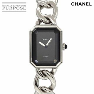 シャネル(CHANEL)のシャネル CHANEL プルミエール Lサイズ H0452 ヴィンテージ レディース 腕時計 ブラック クォーツ ウォッチ Premiere VLP 90231458(腕時計)