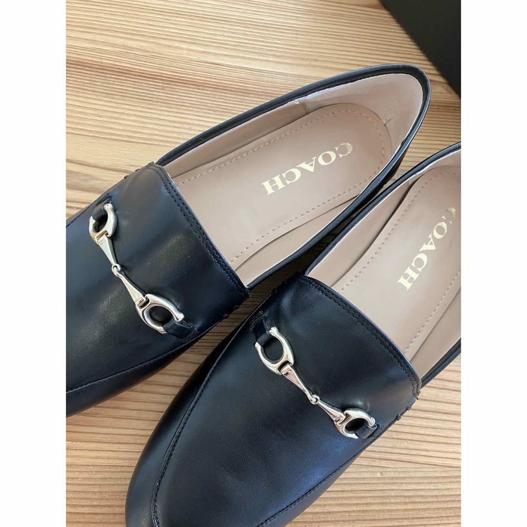 COACH(コーチ)の【新品】COACH   HALEY LEATHER LOAFER レディースの靴/シューズ(ローファー/革靴)の商品写真