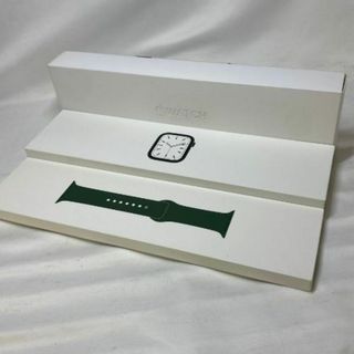 Apple - 【美品】Apple Watch Series 7 45mm グリーン アルミケース スポーツ MKJR3JA グリーン