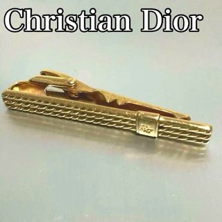 クリスチャンディオール(Christian Dior)のChristian Diorクリスチャンディオール　ネクタイピン　ゴールド　ロゴ(ネクタイピン)