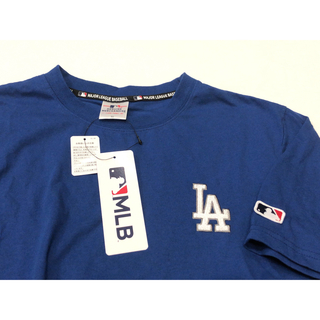 MLB - 新品　MLB ドジャース　 LL　半袖 Tシャツ ブルー　大谷　コットン　XL