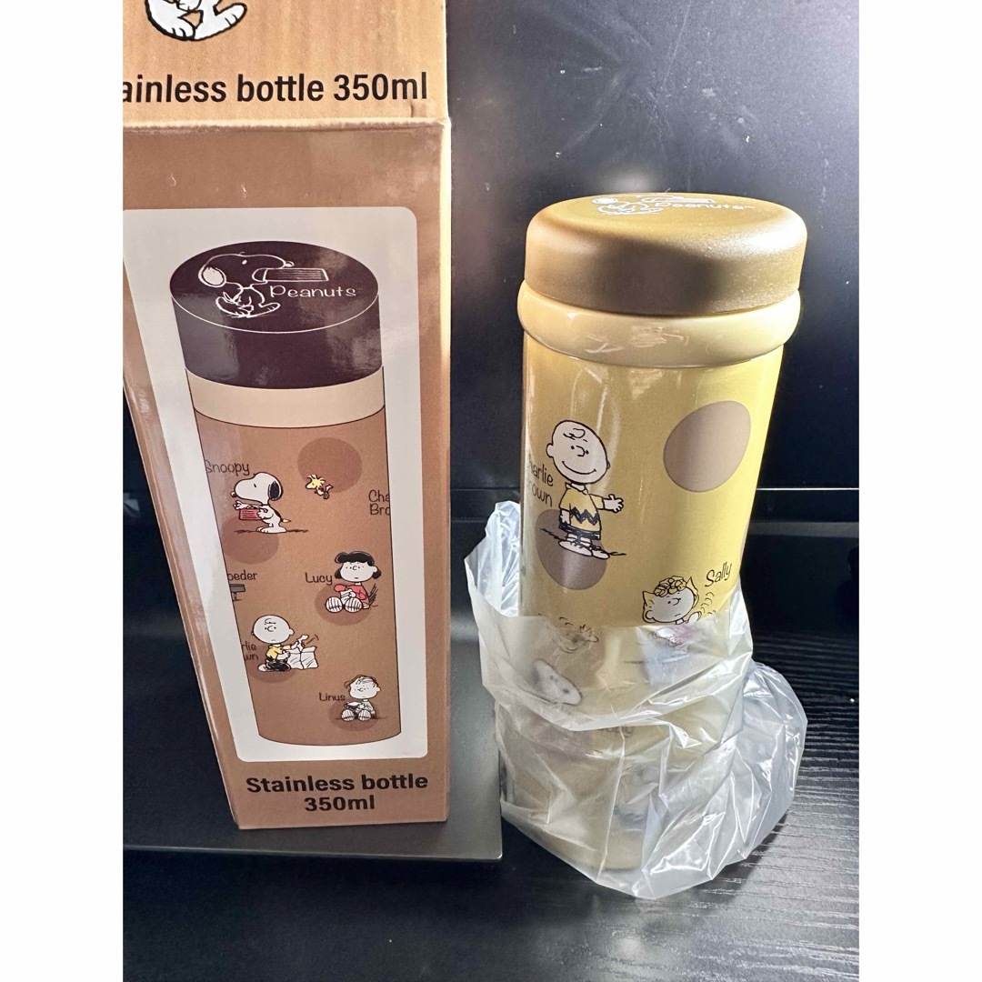SNOOPY(スヌーピー)のPEANUTS　ステンレスボトル 350ml スヌーピー キッズ/ベビー/マタニティの授乳/お食事用品(水筒)の商品写真