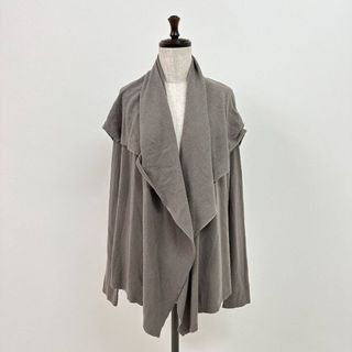 イッセイミヤケ(ISSEY MIYAKE)のイッセイミヤケ ウール ナイロン 変形 カーディガン 羽織 日本製 サイズ 2(その他)