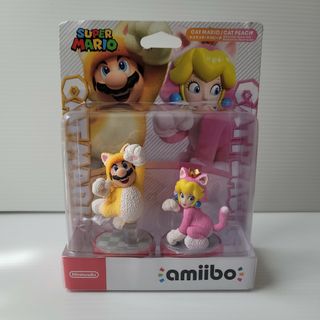 ニンテンドウ(任天堂)のamiibo　ネコマリオ/ネコピーチ(ゲームキャラクター)