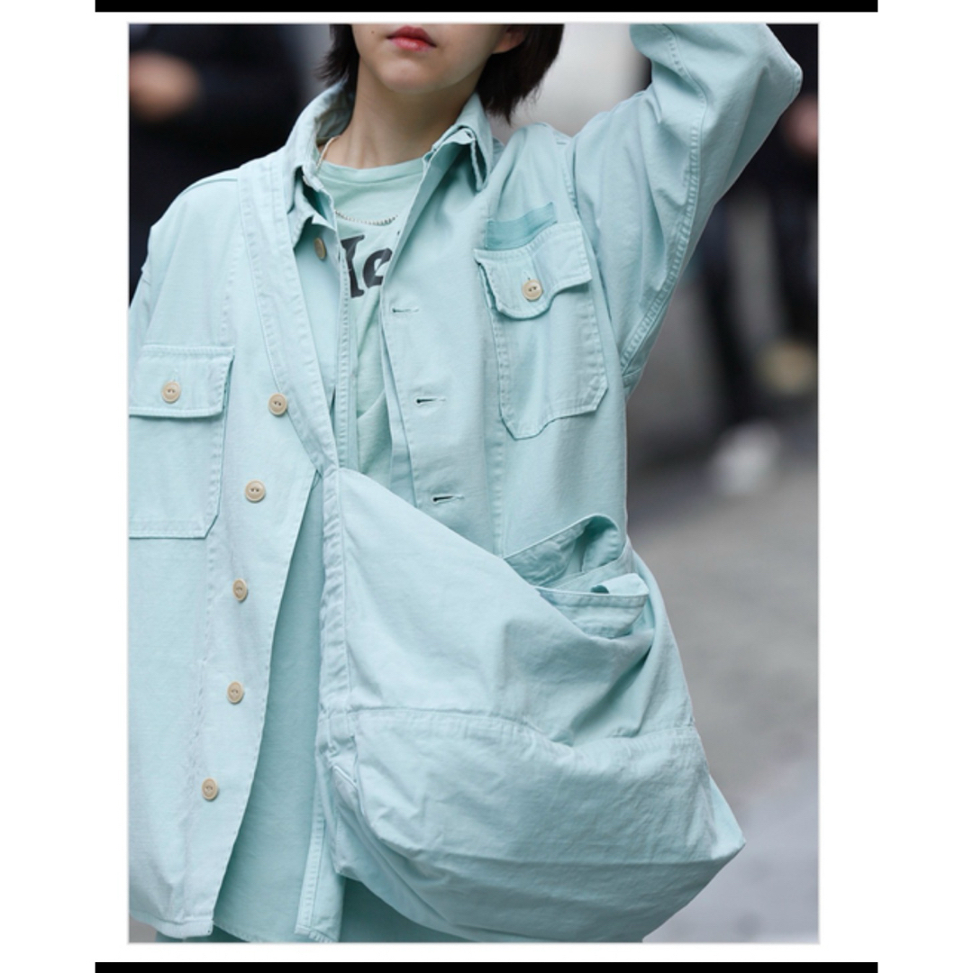 MADISONBLUE(マディソンブルー)のMADISONBLUE MILITARYJK BS PASTEL MINT レディースのジャケット/アウター(ミリタリージャケット)の商品写真