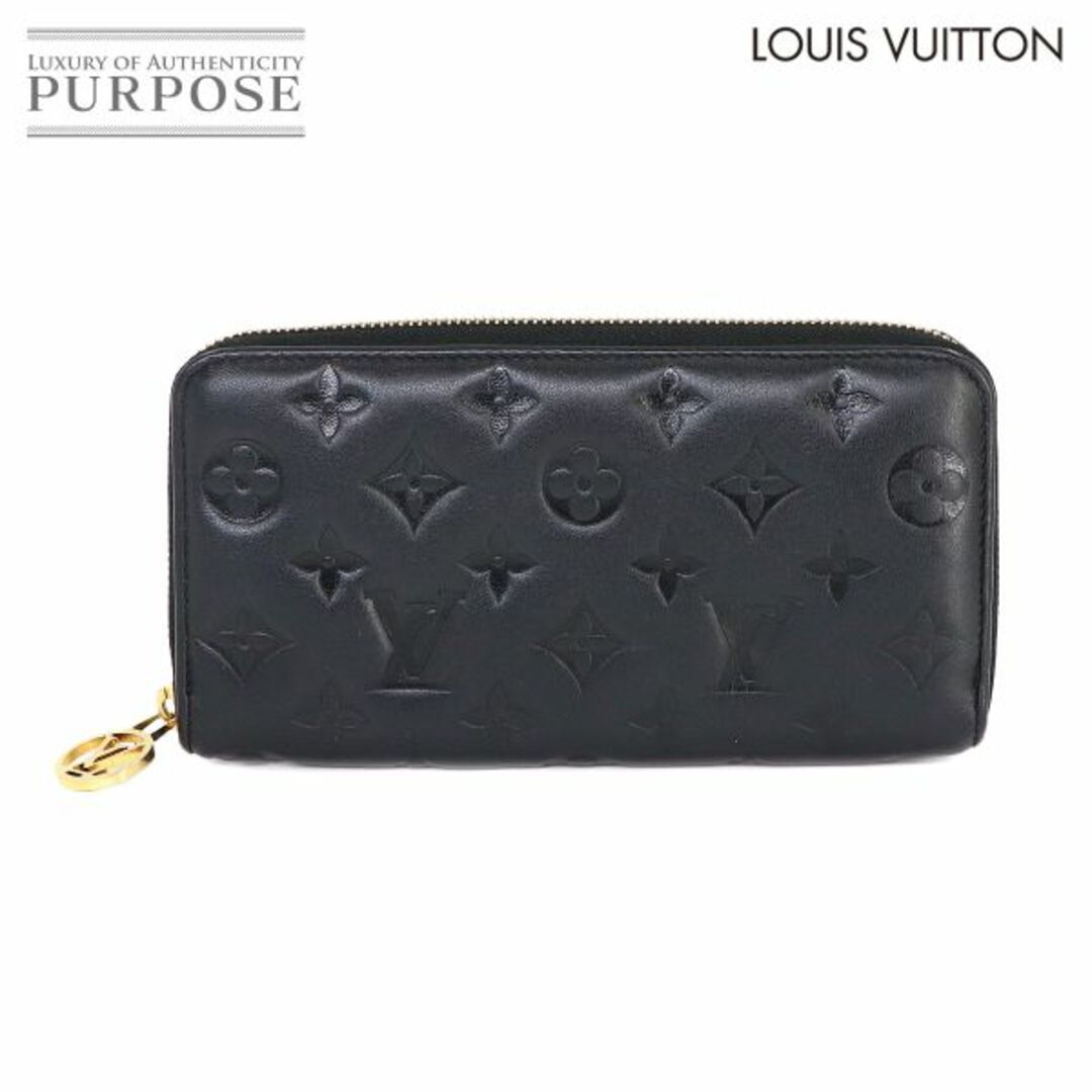 LOUIS VUITTON(ルイヴィトン)の新品同様 ルイ ヴィトン LOUIS VUITTON モノグラム ジッピー ウォレット ラウンドファスナー 長財布 レザー ノワール M81510 VLP 90230229 メンズのファッション小物(長財布)の商品写真