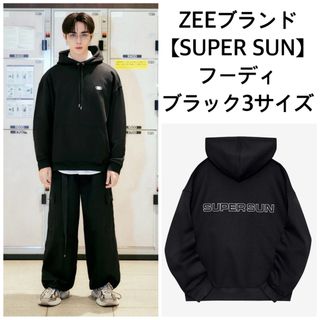 【新品未開封】SUPER SUNフーディ黒③ZeeNuNew cutiepie (アイドルグッズ)