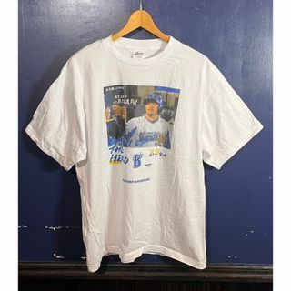 宮﨑 敏郎（横浜DeNAベイスターズ）　半袖　Tシャツ　150二塁打(記念品/関連グッズ)