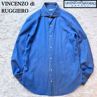 VINCENZO di RUGGIERO napoli シャンブレーシャツ 41