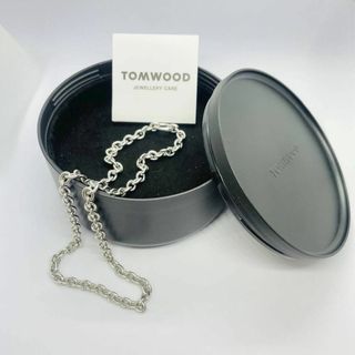 トムウッド(TOM WOOD)のTom Wood トムウッド シルバー オーバル チェーン ネックレス★755(ネックレス)