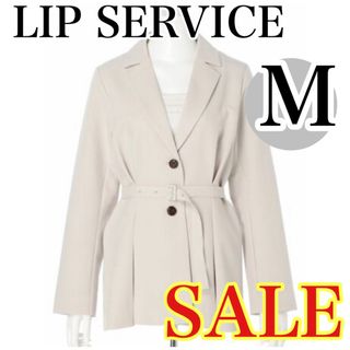 LIPSERVICE DOLL LINE ジャケット　アイボリー　M 新品未使用