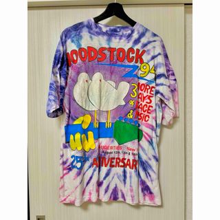 ヴィンテージ(VINTAGE)のwoodstock94 25th アニバーサリー　ヴィンテージT(Tシャツ/カットソー(半袖/袖なし))