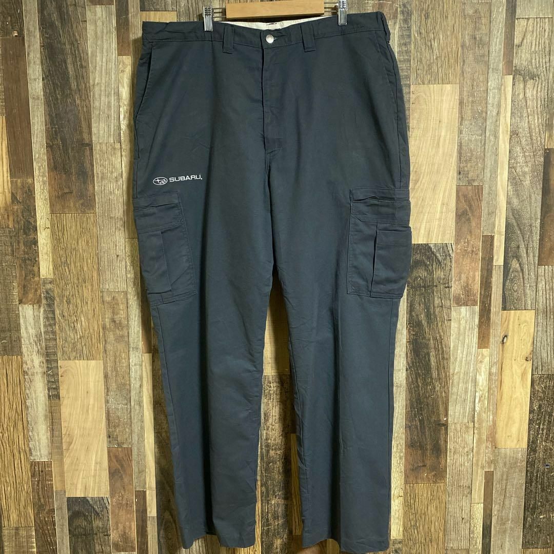 Dickies(ディッキーズ)の企業ロゴ ディッキーズ メンズ ワークパンツ グレー スバル USA古着 90s メンズのパンツ(ワークパンツ/カーゴパンツ)の商品写真