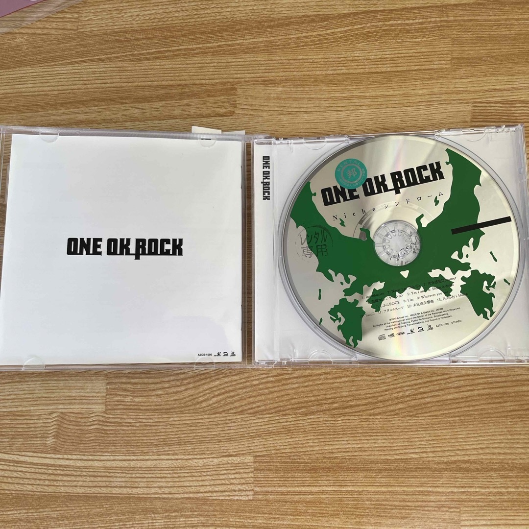 Nicheシンドローム　ONE OK ROCK エンタメ/ホビーのCD(ポップス/ロック(邦楽))の商品写真