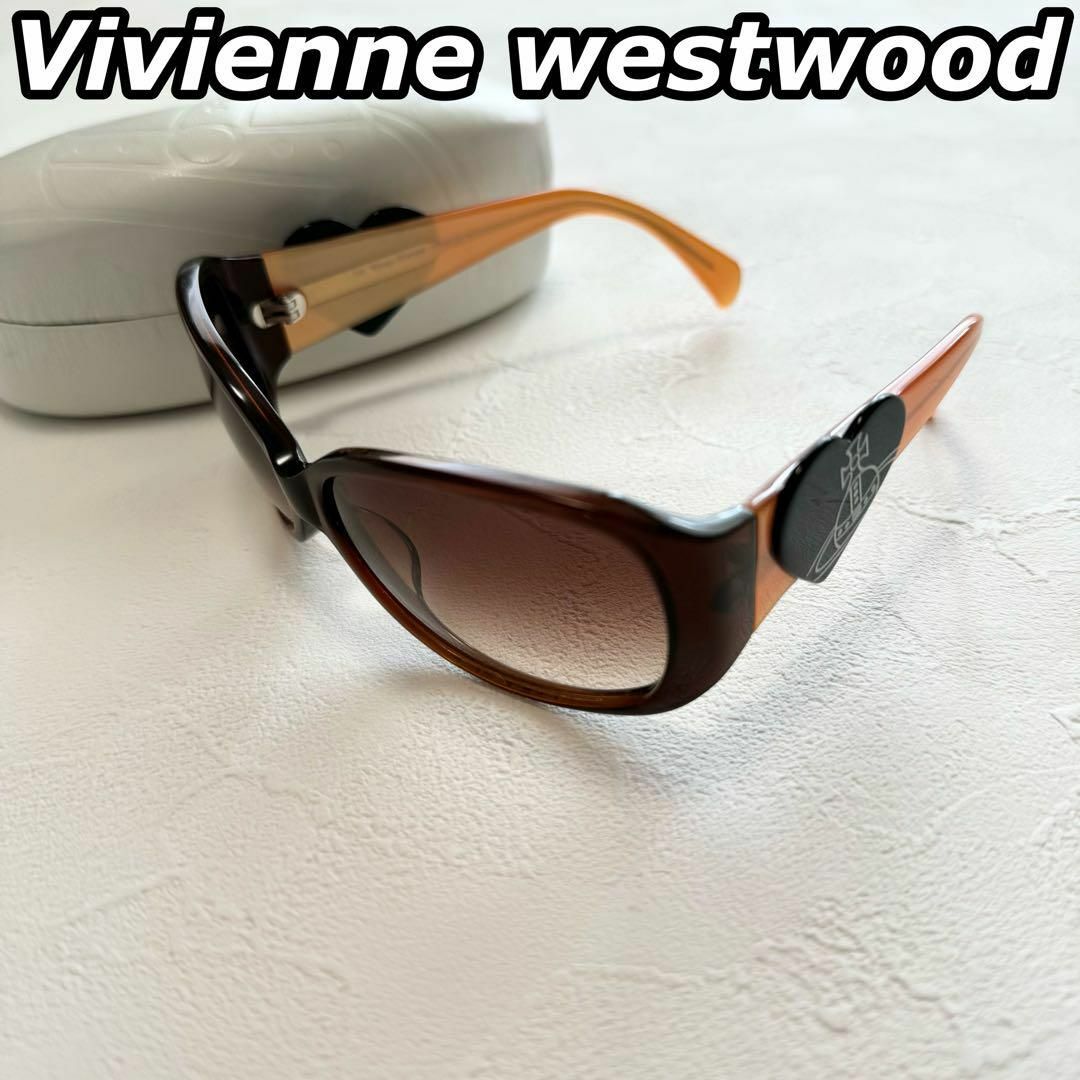 Vivienne Westwood(ヴィヴィアンウエストウッド)のヴィヴィアンウエストウッド ハート オーブ サングラス レディースのファッション小物(サングラス/メガネ)の商品写真