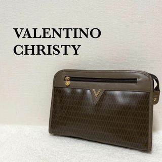 美品✨VALENTINO CHRISTYバレンチノクラッチバッグハンドバッグ(クラッチバッグ)