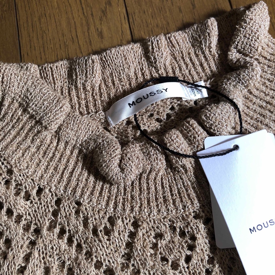 moussy(マウジー)のレースワンピース レディースのワンピース(ロングワンピース/マキシワンピース)の商品写真