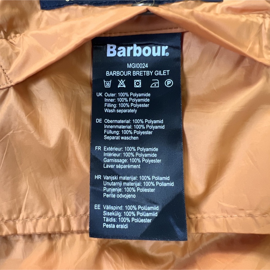 希少3ワラント！！【Barbour バブアー 】ダウンベスト メンズのトップス(ベスト)の商品写真