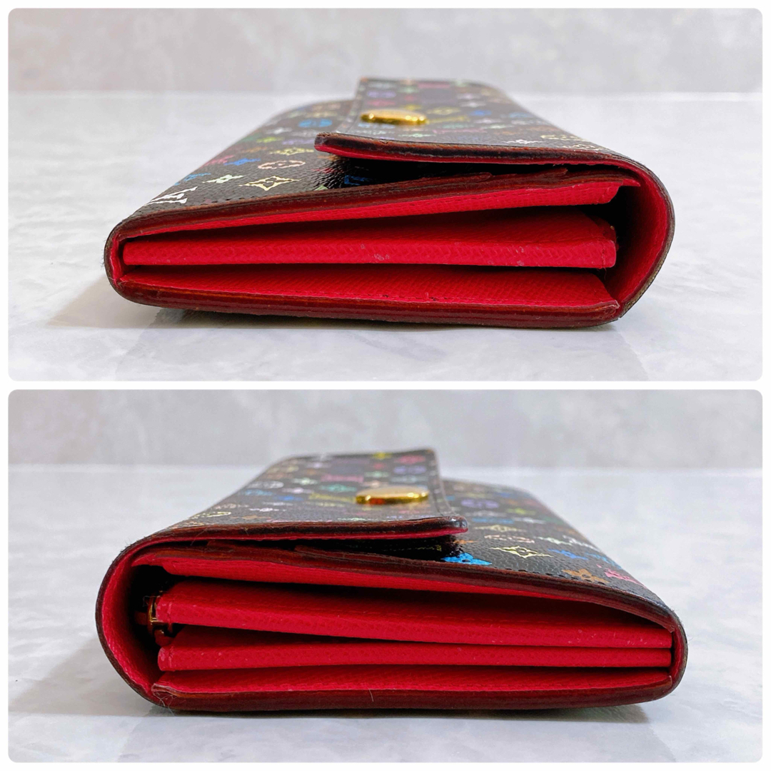 LOUIS VUITTON(ルイヴィトン)のルイヴィトン　ポルトフォイユ　サラ　M93747  マルチカラー　廃盤　長財布 レディースのファッション小物(財布)の商品写真