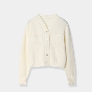 アニュアンス(ánuans)の【L'AUBE BLANC】Basket Knit Cardiganセット(カーディガン)