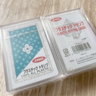 新品　エンゼル　プラスチックトランプ　日本製(トランプ/UNO)