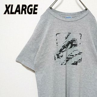 エクストララージ(XLARGE)のエクストララージ フロント ゴリラ プリント ロゴ USA製  半袖 Tシャツ(Tシャツ/カットソー(半袖/袖なし))