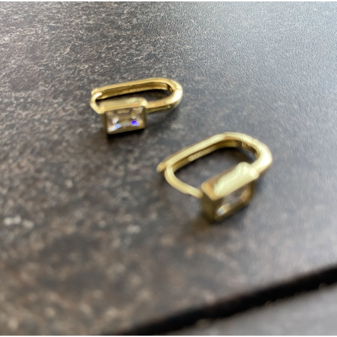 gold bijou pierce silver925coating レディースのアクセサリー(ピアス)の商品写真