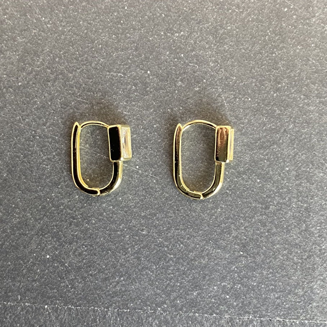 gold bijou pierce silver925coating レディースのアクセサリー(ピアス)の商品写真