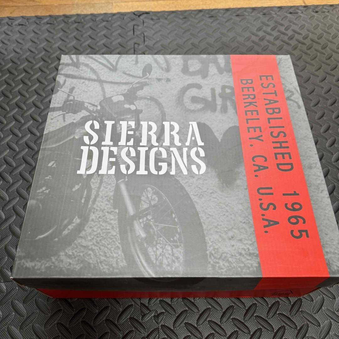 SIERRA DESIGNS(シェラデザイン)のSIERRA DESIGNSバイク用ブーツ ブラック メンズの靴/シューズ(ブーツ)の商品写真