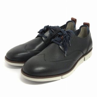 クラークス(Clarks)のクラークス レザーシューズ スニーカー ダークネイビー UK7.5 ■SM1(スニーカー)