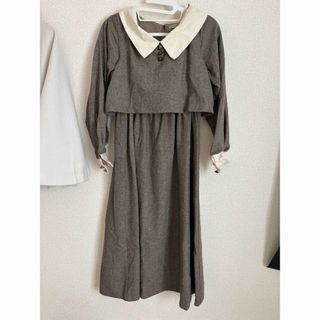 Maison de FLEUR - メゾンドフルールプチローブカノン　ワンピ