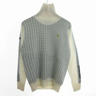 アーノルドパーマー(Arnold Palmer)のアーノルドパーマー GOLF ニット セーター ハイネック グレー系 M(ニット/セーター)