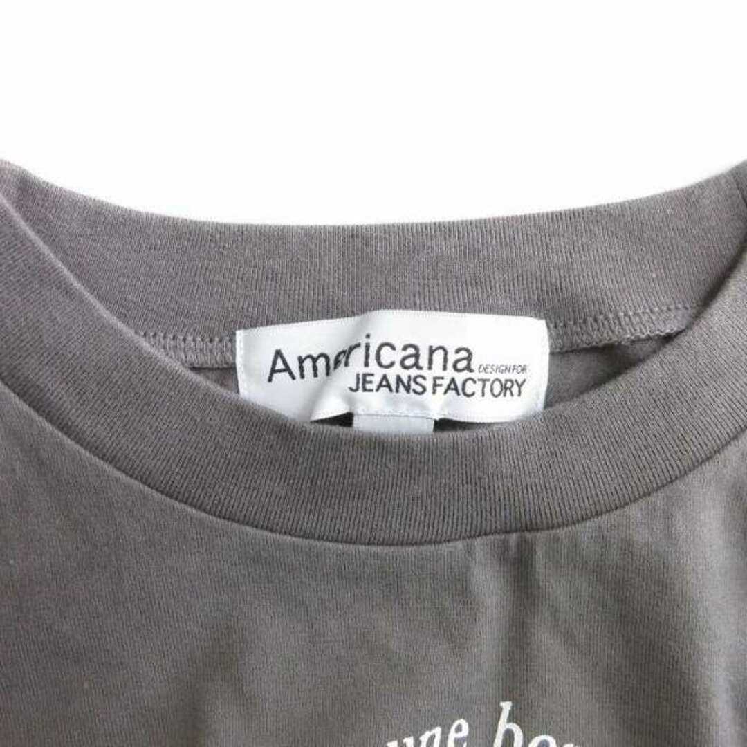 AMERICANA(アメリカーナ)のアメリカーナ ジーンズファクトリー カットソー ノースリーブ グレー系  メンズのトップス(その他)の商品写真