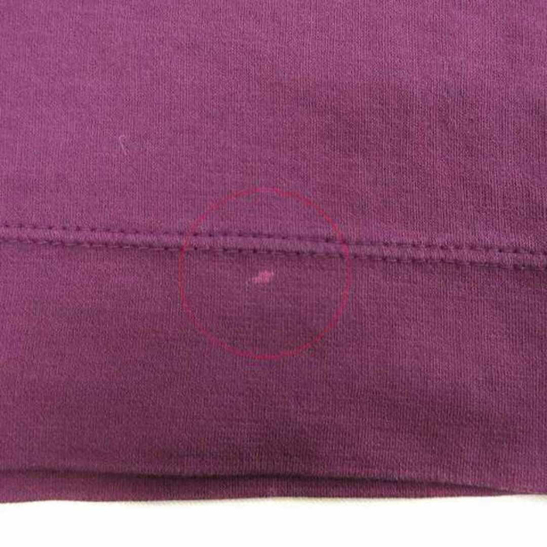 BLACK LABEL CRESTBRIDGE(ブラックレーベルクレストブリッジ)のブラックレーベルクレストブリッジ Tシャツ 長袖 ロゴ チェック 紫 M メンズのトップス(Tシャツ/カットソー(七分/長袖))の商品写真