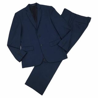 Calvin Klein - カルバンクライン ナローラペル シングルスーツ ネイビー 38S