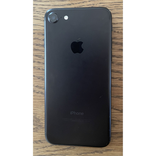 アイフォーン(iPhone)のiPhone7 32GB ブラック SIMフリー 中古　白ロム(スマートフォン本体)