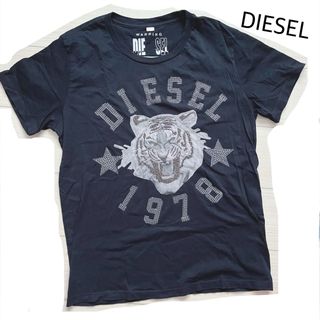 ディーゼル(DIESEL)のDIESEL ストーンタイガー 半袖 Tシャツ カットソー メンズ(Tシャツ/カットソー(半袖/袖なし))