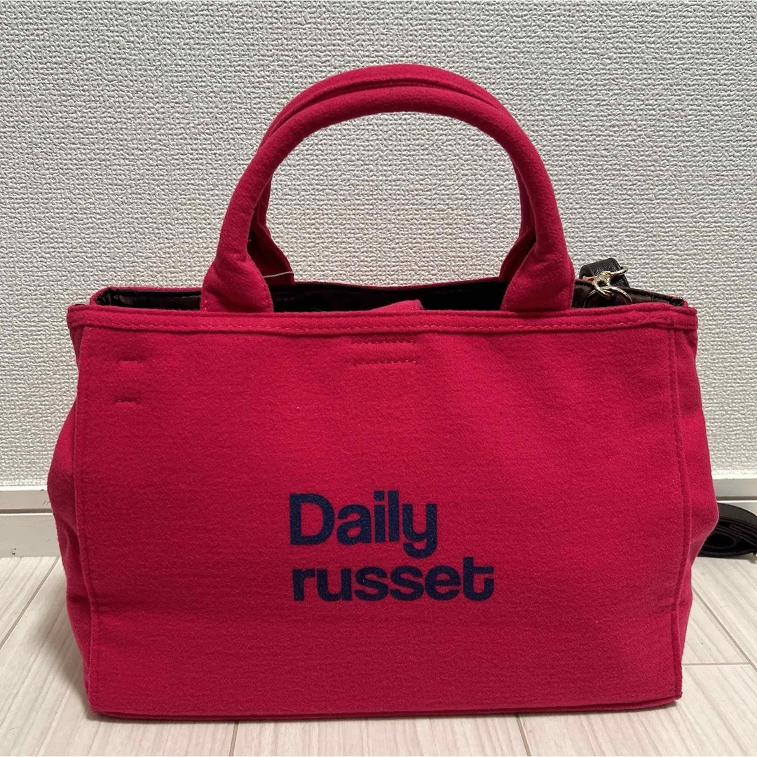 Daily russet(デイリーラシット)の新品 Daily russet ショルダーバッグ トートバッグ ハンドバッグ レディースのバッグ(ショルダーバッグ)の商品写真