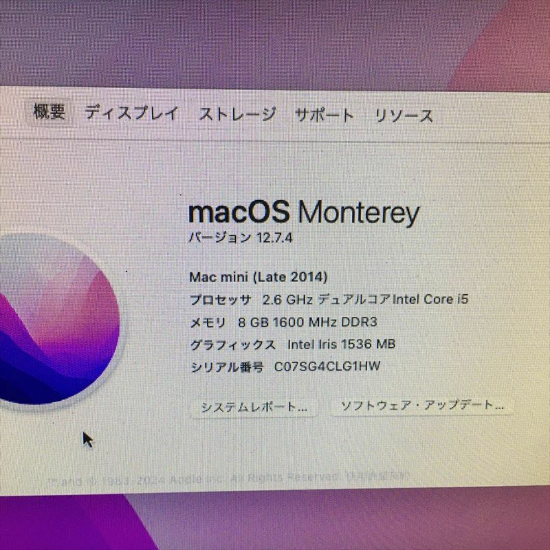 Apple(アップル)の6日まで! 424) 新品SSD 1TB Mac mini Late 2014 スマホ/家電/カメラのPC/タブレット(デスクトップ型PC)の商品写真