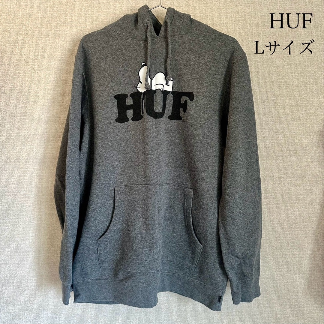 HUF(ハフ)のHUF❤︎スヌーピーパーカー L メンズのトップス(パーカー)の商品写真