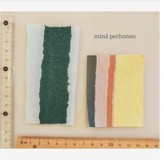 ミナペルホネン(mina perhonen)の8-q　ミナペルホネン　はぎれ(生地/糸)