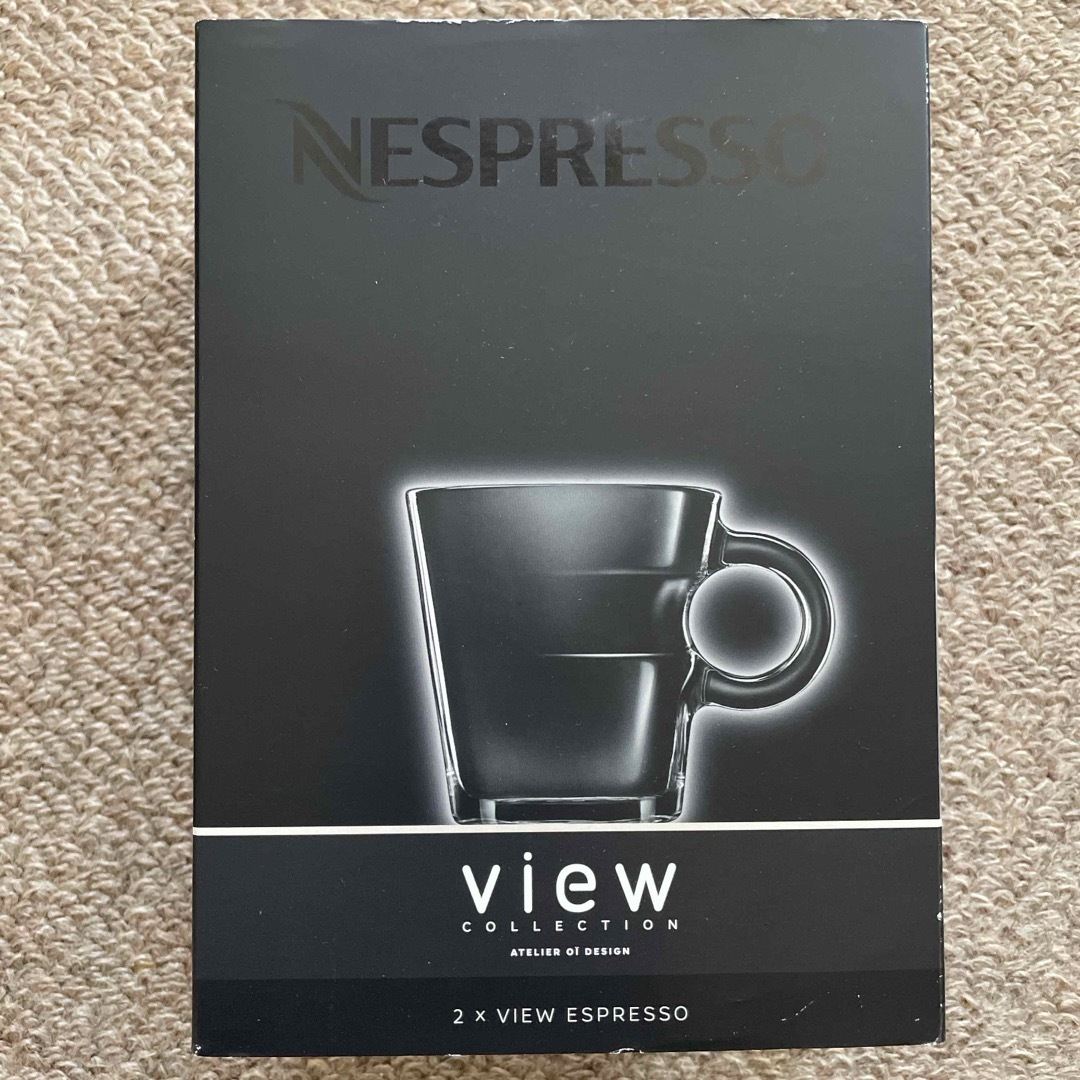 NESPRESSO(ネスプレッソ)の新品、未使用　ネスプレッソ  エスプレッソ カップ 2客 セット インテリア/住まい/日用品のキッチン/食器(グラス/カップ)の商品写真