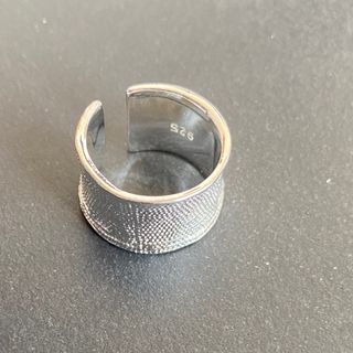 silver thick ring silver925coating(リング(指輪))