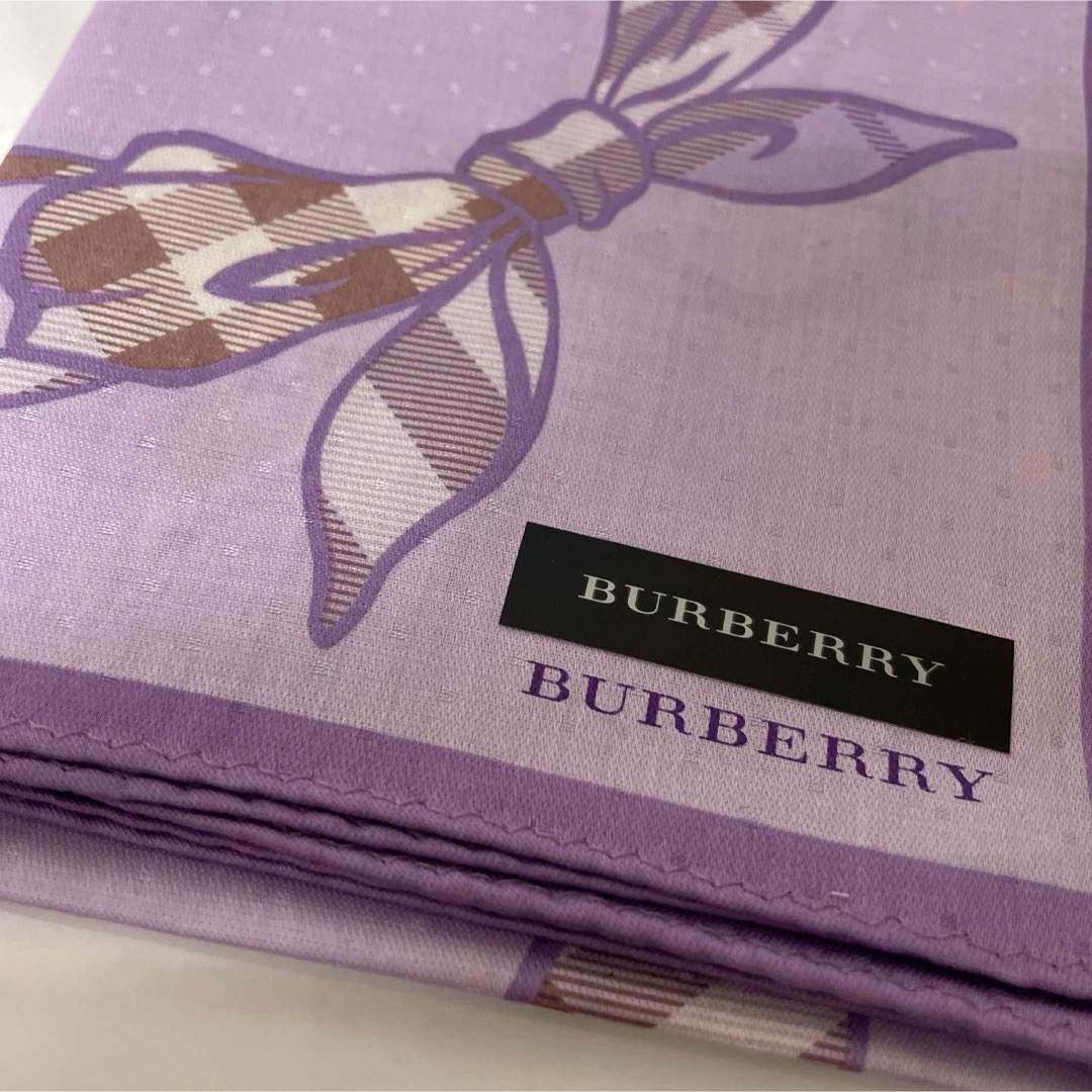 BURBERRY(バーバリー)の訳あり　バーバリーハンカチ レディースのファッション小物(ハンカチ)の商品写真