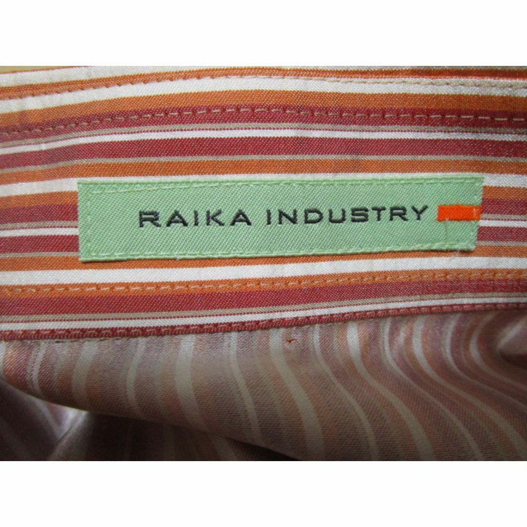 RAIKA(ライカ)のライカ　RAIKA　INDUSTRY　マルチストライプ　シルクシャツ メンズのトップス(シャツ)の商品写真