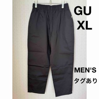 GU - GU シェフパンツ ブラック XL メンズ