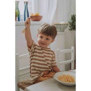 Caramel baby&child  - organiczoo Gold Sailor Boxy T-Shirt 2-3Y