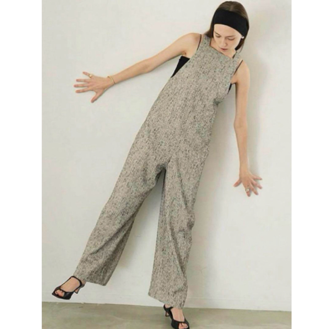 CLANE(クラネ)の【新品未使用】CLANE / COCOON SALOPETTE PANTS レディースのパンツ(サロペット/オーバーオール)の商品写真